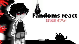 Fandoms react to OMORI 35  GCRV  SUNNY [upl. by Bainter426]