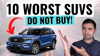 Top 10 WORST SUVs of 2023 You Should Never Buy  Avoid These Unreliable SUVs [upl. by Ihsakat]