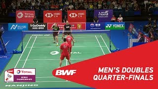 MD  CONRADPETERSENKOLDING DEN 6 vs LIUZHANG CHN 2  BWF 2018 [upl. by Spears897]