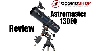 ⭐Review 🔭 Telescopio Celestron Astromaster 130EQ MD 31051🌟 🛠Como viene 🌞 🌑 para que sirve 🪐 [upl. by Hannazus37]