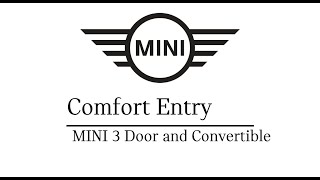 MINI FAQ  Comfort Entry [upl. by Klein]