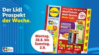 Der Lidl Prospekt der Woche  Angebote von Montag 288 bis Samstag 29 [upl. by Morra650]