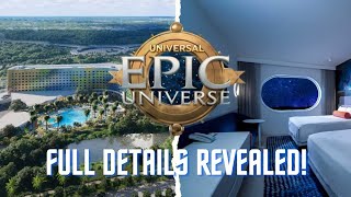 Universal Orlando Resort Reveal OPENING DATES For NEW Epic Universe Hotels [upl. by Oslec]