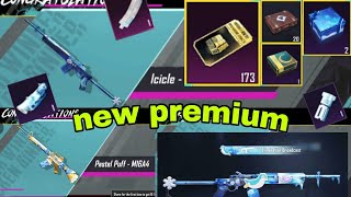 new premium crate opening pubg mobile  maxing new mini14 from premium full max  new premium [upl. by Adaline]