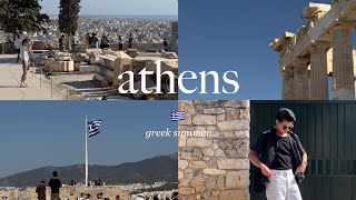 vlog — summer in athens [upl. by Hallutama]