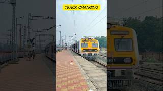 Train Track Changing Time Lapse indianrailways train virals shorts trending videos timelapse [upl. by Eiddal]