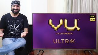 VU 4K ULTRA 50 inch Android TV  Should you buy INDEPTH REVIEW by Tech Singh [upl. by Bertie280]