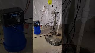 Sump Pump Battery Backup with Bluetti eb3a [upl. by Siravrat]