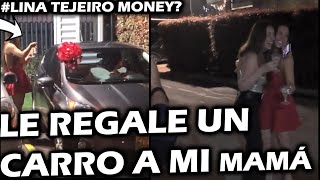 LINA TEJEIRO LE REGALO UN😱🚗🍑 CARRO DE LUJO A MI MADRE ¿MI AÑO NUEVO BIEN HERMOSA SER ACTRIZ SI PAGA [upl. by Marris36]