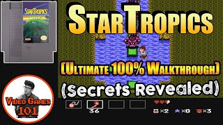 StarTropics Walkthrough  100 Guide  Video Games 101 [upl. by Deacon]