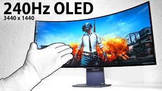 This 2024 wide OLED gaming monitor is Super Fast LG UltraGear 39GS95QE [upl. by Hadlee]