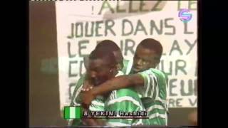 RASHIDI YEKINI DESTROYING CONGO AT AFCON 1992 [upl. by Dione]