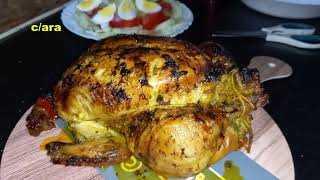 Kabylie  Poulet Farci Au Four Recette Facile à Faire Préparer Par Ma Mère [upl. by Fording141]