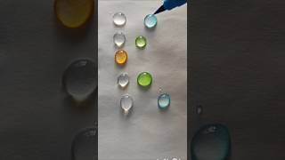 🃏quotKquot ASMR Colors🃏asmrvideo colors relaxing soothing shorts painting beautiful waterfun [upl. by Nagah624]