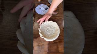 bread food baking croissant sourdough bread recipe howtomakesourdough bakedgoods ceramic [upl. by Nnaillij]