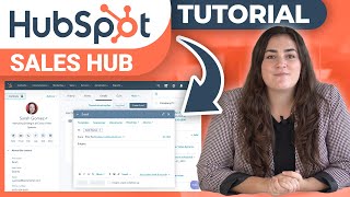 HubSpot Sales Hub  How To Use It  Tutorial for Beginners [upl. by Obadiah]