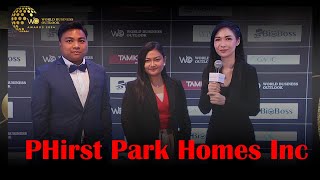 Post Award interview for PHirst Park Homes Inc  WBO Awards 2024 [upl. by Ahcsap]