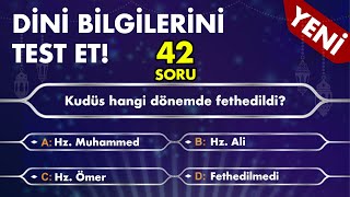 İslami Bilgi Yarışması  42 Dini Bilgi Sorusundan Kaçını Doğru Bilebilirsin  bilgiyarışması [upl. by Blen]