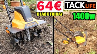 TACKLIFE motobineuse 1400w 40cm promotion blackfriday type LIDL PARKSIDE PGK 1400 A1 [upl. by Alag]