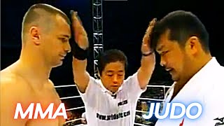 Mirko Cro Cop Defeated A Japanese Judo Master Twice  Glove Titans [upl. by Yahsed673]