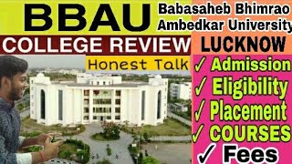 Bbau College Review । Baba saheb Bhimrao Ambedkar university lucknow । Campus Tour Admission Hostel [upl. by Bull]