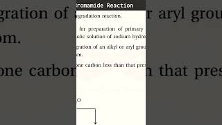 Hoffmann Bromamide Teaction [upl. by Nneb]