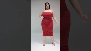 Plus Size One Shoulder Dress Fashion [upl. by Nolahp726]