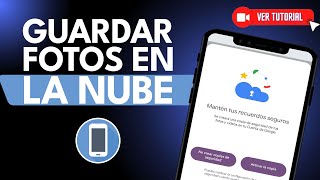 Cómo GUARDAR AUTOMÁTICAMENTE FOTOS y VIDEOS del Celular en la Nube  ☁️ Respaldo Seguro de Datos☁️ [upl. by Mcclenaghan269]