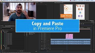 Copy and Paste in Premiere Pro [upl. by Ahseal]