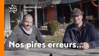 La minute permaculture 6 NOS PIRES ERREURS [upl. by Leeann]