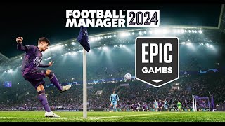 COMO RESGATAR O FOOTBALL MANAGER 2024 EPIC GAMES [upl. by Orson]