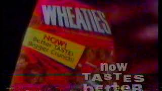 1990 MICHAEL JORDAN WHEATIES CEREAL COMMERCIAL Now Tastes Better [upl. by Oderfla]