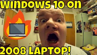 Windows 10 runs on old laptop 2008 Core Duo 2 P8400  Asus F8Vseries [upl. by Emerson795]