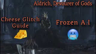 Dark Souls 3 PS4 Aldrich Devourer of Gods Glitch Cheese Guide [upl. by Barbur]