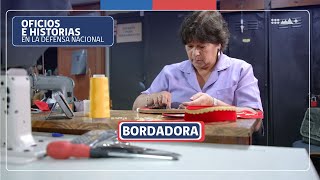 Oficios e historias en la Defensa Nacional Maestra bordadora [upl. by Schlosser326]