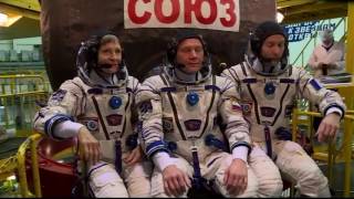 Expedition 5051 Crew Prepares for Launch in Kazakhstan [upl. by Toll]