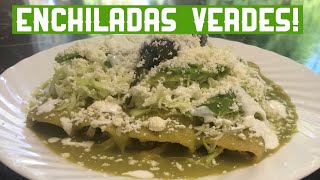 🇲🇽ENCHILADAS VERDES  LA MEJOR RECETA De Enchiladas Verdes Con Pollo [upl. by Queen]