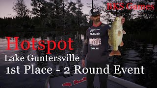 Bassmaster Fishing 2022 Two Round  Lake Guntersville Open Challenge  1st Place [upl. by Odinevneib]