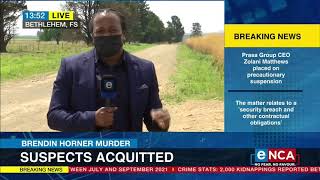 Brendin Horner Murder  Suspects acquitted [upl. by Ateerys97]