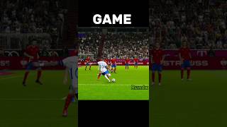 Kolo Muani Goal Recreated in pes2021pes fifa pes2021 football gaming shorts [upl. by Eliam]