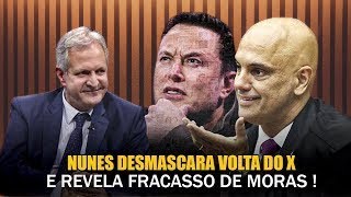 Augusto Nunes surpreende a todos com o retorno do X e revela a verdade que Moraes não esperava [upl. by Bohun]