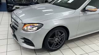 MERCEDESBENZ E CLASS Saloon 20 E220d AMG Line GTronic Euro 6 ss 4dr 201968 [upl. by Mic]