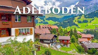 Adelboden Switzerland 4K  The Most Breathtaking Village in Switzerland and The World  Travel Vlog [upl. by Eerok]