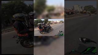 KAWASAKi ninja Zx10R vs BMW 1250 kawasaki zx10r superbike viralshorts viral [upl. by Lledal]