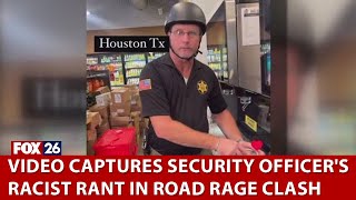 Houston security guard goes on racist rant [upl. by Leann729]