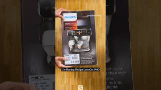 Unboxing Philips 5400 Series LatteGo coffeelover [upl. by Misha763]