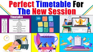 Perfect TIMETABLE for the NEW session abetterlife timetable [upl. by Bulley]