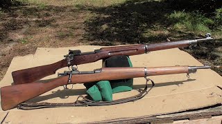 M1903A3 amp M1917 Comparison [upl. by Nedrah]