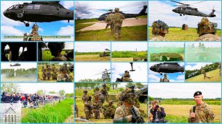 101st Airborne Division Air Assault STUNS with Operational DEMO in France [upl. by Zetram684]