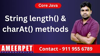 Basic Programs in Java Strings  Ameerpet Technologies  By Srinivas [upl. by Even859]